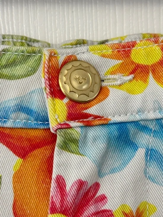 Big Bud Press Trousers Vintage Wallpaper Floral Print Pants Women’s Size XL - Picture 4 of 11